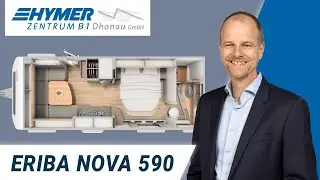 Eriba Nova 590 Caravan mit Heckbad