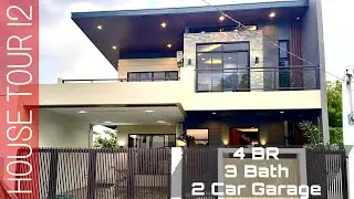 Viewing this Modern Asian Industrial House in Angeles City | House Tour #12