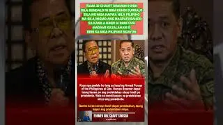 Romeo Brawner VS Chavit Singson.
