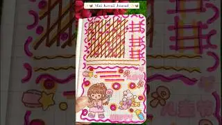 ✨Aesthetic Mini Journal😍📝#sticker #journaling #journal #aesthetic #asmr #kawaii #stickers #relaxing