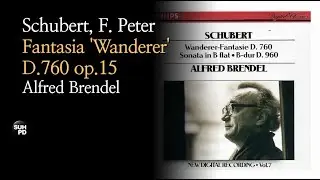 슈베르트 - 방랑자 환상곡. Schubert - Fantasia 'Wanderer' D.760 op.15 [Alfred Brendel]
