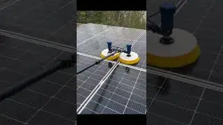 Custom-Sized Handheld Solar Cleaning Machine | The Best Solution for PV Maintenance! Price 200 USD+