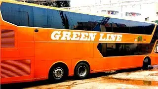 Double Decker Bus Journey [ Man Bus 24.460 | Multi-axle Bus |