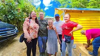 SUSCRIPTORES Visitan A DOÑA ALTAGRACIA CAMPO La CUMBRE,EL REPORTERO DEL CAMPO