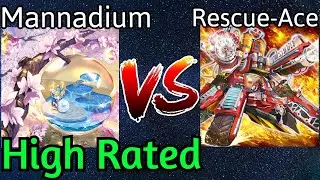 Mannadium Vs Rescue-Ace High Rated DB Yu-Gi-Oh!