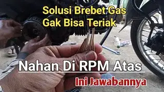 Cara Mengatasi Motor Brebet Di RPM Tinggi, Nahan Di Putaran Atas