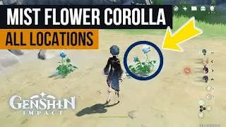 Collect Mist Flower Corolla From Beside The Water | Genshin Impact Quest