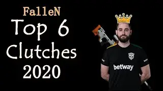 FalleN Top 6 clutches 2020 mibr:  Clutches, Highilits, players