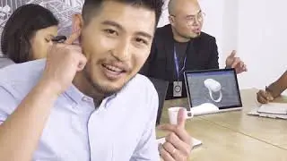Ring that turns your finger into a phone