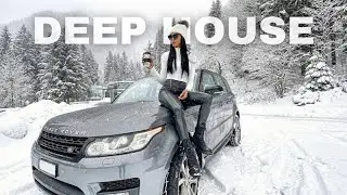 Frozen Luxury Ride 2025 ❄️ Deep House Journey Through a Snowy Forest