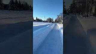 Зимний шторм обрушился на Анкоридж, Аляска ❄️ Сильный снегопад и опасные дороги #шорты #зимнийшто...