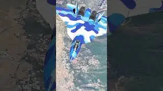 Gray vs Blue: Fighter Jet Camo 🛩️