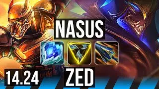 NASUS vs ZED (MID) | KR Master | 14.24