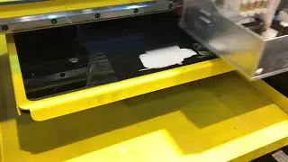 Rainbow RB-4560T direct to garment t-shirt printer demo