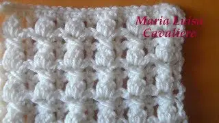 Punto double face noccioline e quadretti uncinetto tutorial