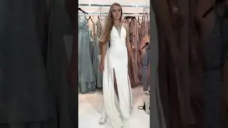 Terani Couture Cape Gown