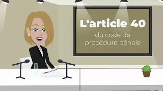 L'article 40 du code de proc&eacute;dure p&eacute;nale
