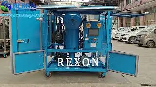 Rexon Two-Stage Vacuum Insulating Oil Purifier | Transformer Oil Filter