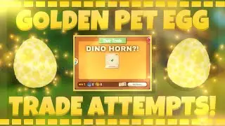 Golden Prehistoric Egg Trade Attempts - Animal Jam