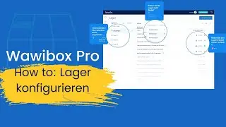 Lager konfigurieren: Tutorial Wawibox Pro