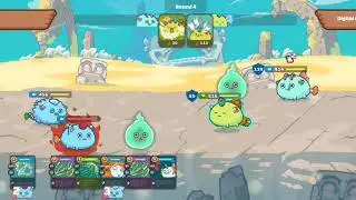 AQUA BRICK WALL!!! VINE DAGGER axie card