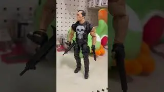 Punisher goes to Target and finds Master Chief🪖 #punisher #marvel #halo #masterchief #xbox #fyp