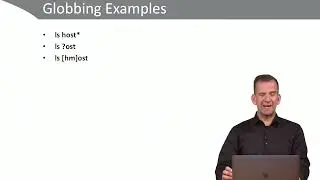 21 2.10 Using Globbing and Wildcards
