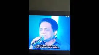 What a wonderful world. .Music by Antonio Sabalza our good friend congrats