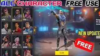 Free All Character in Free Fire | top surprising trick | garena free fire