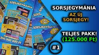 Sorsjegymánia – teljes pakk kaparás – 1. rész – 001 – új sorsjegy 2024 – #27