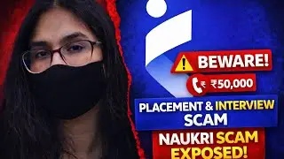 My Friend got *scammed* from Naukri plateform l Real scam placement interview l Daily Vlog
