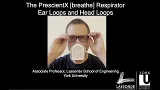 The PrescientX [breathe] RespiratorEar Loops and Head Loops