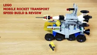 LEGO CLASSIC SPACE MOBILE ROCKET TRANSPORT SET 6950, SPEED BUILD & REVIEW