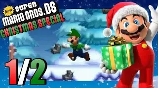 THIS IS SO NICE!!! | New Super Mario Bros. DS Christmas Special - (NSMB HACK) | Episode 1/2