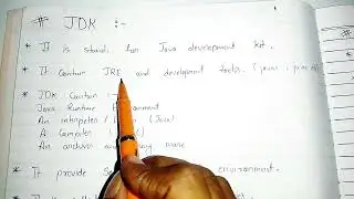 Java Development Kit || JDK || Java Programming || CS Chopda Classes