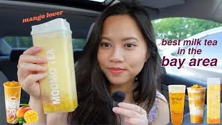 I Tried EVERY Mango Milk Tea in the Bay Area 🥭🧋👑 [heytea, macu tea, hui lau shan, etc]
