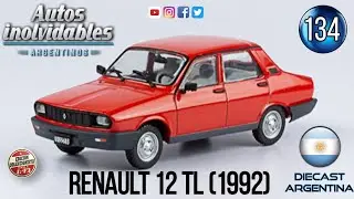 #134 Renault 12 TL (1992) 1/43 - Autos Inolvidables Argentinos