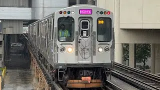 Polk pink line action | CTA Railfanning