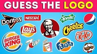 Guess The Logo Quiz | Food & Drink Edition | 40 Logos