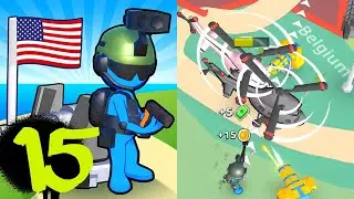 Fight For America: Country War #15 (Level 54 - 58) | Android No Commentary Gameplay Walkthrough