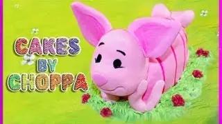PIGLET (Winnie the Pooh) Cake - (How To) Feat: FifteenSpatulas