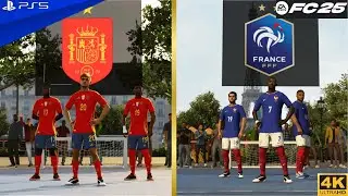 FIFA VOLTA- SPAIN vs FRANCE | O. DEMBELE, L. YAMAL, N. WILLIAMS, MBAPPE, PEDRI, R. CHERKI
