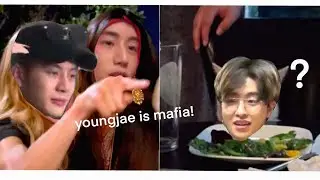 Jackjae moment | Mafia game #got7 #jackjae #jackson #youngjae