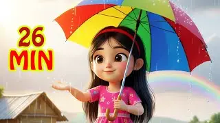 Rain Rain Go Away - বৃষ্টি তুমি চলে যাও | Bengali Rhymes Collection #bengalirhymes #banglacartoon