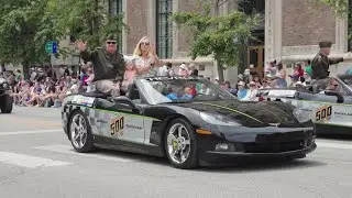 Indiana National Guard at AES 500 Festival Parade 2023