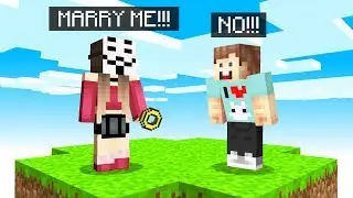 FORCED TO GET MARRIED? (NoobCraft Minecraft Skyblock) - Episode 12