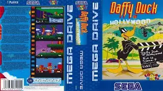 [Game Over] Daffy Duck In Hollywood (SEGA Mega Drive Music + Game Footage) 🎶