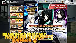 BRAVE SOULS FREE DAILY TICKETS STEP 10 *5 STAR GUARANTEED* Bleach Brave Souls