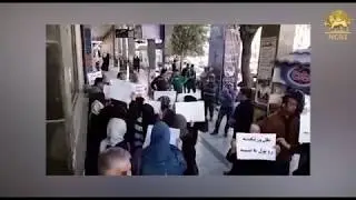 AHVAZ, Iran, Mar.3, 2018. Protest gathering by creditors of the 'Arman Vahdat' financial institute