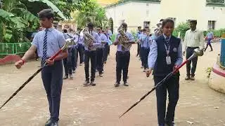 Band practice by St Thomas school Godda 2025